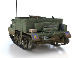 bren carrier - buc - t80982 3D Model