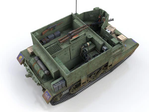 bren carrier - buc - t80982 3D Model