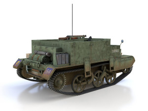 bren carrier - buc - t80982 3D Model