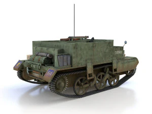 bren carrier - buc - t80982 3D Model