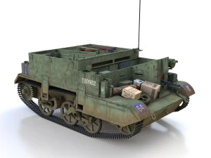 bren carrier - buc - t80982 3D Model