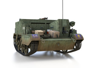 bren carrier - buc - t80982 3D Model
