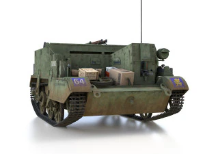 bren carrier - buc - t80982 3D Model