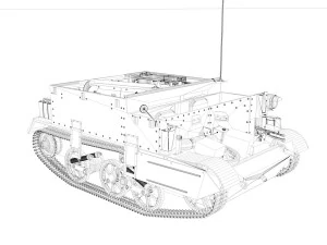 bren carrier - buc - t80982 3D Model