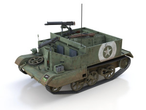 bren carrier - buc - 28 mb Modèle 3D