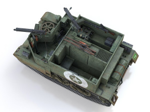 bren carrier - buc - 28 mb Modèle 3D