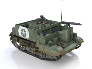 bren carrier - buc - 28 mb Modèle 3D