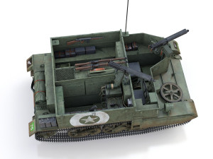 bren carrier - buc - 28 mb Modèle 3D