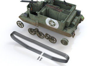 bren carrier - buc - 28 mb Modèle 3D