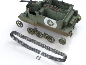bren carrier - buc - 28 mb 3D Model