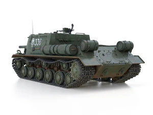isu-122 - 336 - soviet heavy self-propelled 3D Model