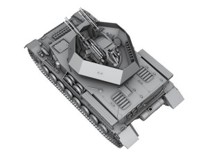 sdkfz 161 4 flakpanzer 4 wirbelwind Modello 3D