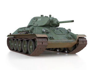 t-34-76 - model 1940 -soviet medium tank - 6mc 3D Model