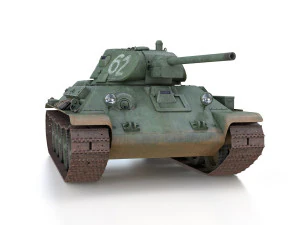 t-34-76 - model 1941 -soviet medium tank - 62 3D Model