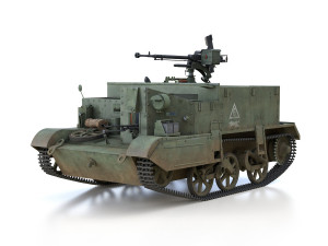 bren carrier - buc - russian army 3D Модель