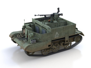 bren carrier - buc - russian army 3D Модель
