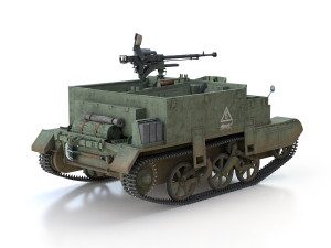 bren carrier - buc - russian army 3D Модель