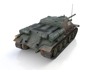 su-85 - 1021 3D Model