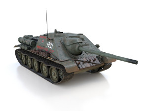 su-85 - 1021 3D Model