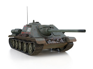 su-85 - 1021 3D Model