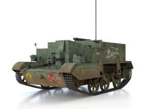 bren carrier - buc - 38047 3D Model