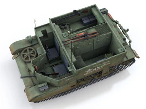 bren carrier - buc - 38047 3D Model