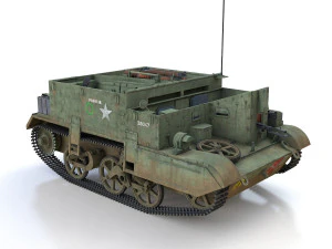 bren carrier - buc - 38047 3D Model