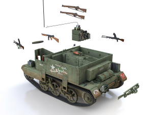 bren carrier - buc - 38047 Modelo 3D