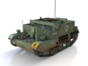 bren carrier mki - buc - t12648 3D Model