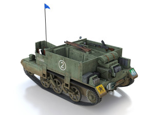 bren carrier mki - buc - t12648 3D Model