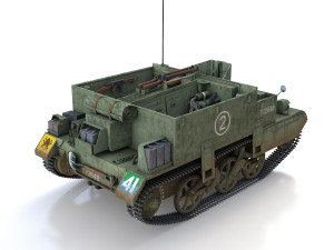 bren carrier mki - buc - t12648 3D Model