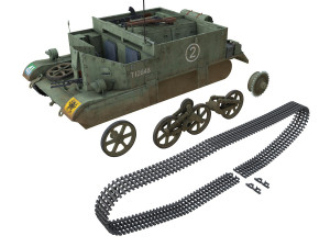 bren carrier mki - buc - t12648 3D Model