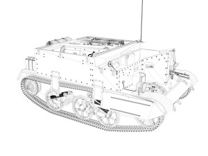 bren carrier mki - buc - t12648 3D Model
