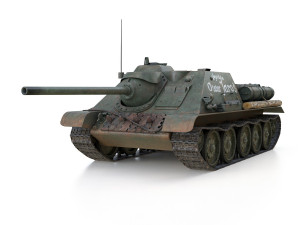 su-85 - kapitan otakar jaros 3D 模型