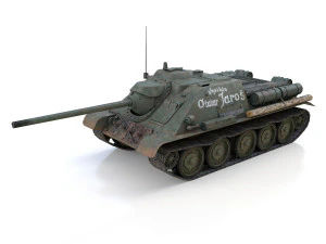 su-85 - kapitan otakar jaros 3D Model