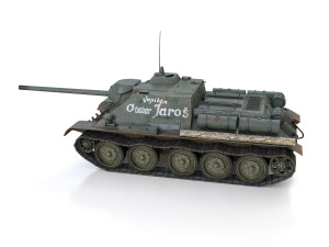 su-85 - kapitan otakar jaros 3D 模型
