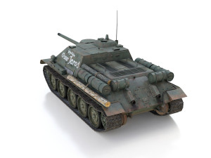 su-85 - kapitan otakar jaros 3D 模型