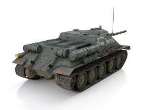 su-85 - kapitan otakar jaros 3D 模型