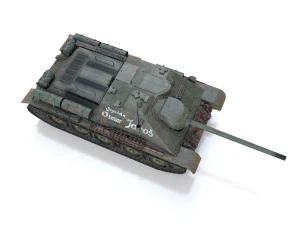 su-85 - kapitan otakar jaros 3D Model