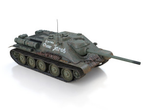 su-85 - kapitan otakar jaros 3D 模型