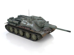 su-85 - kapitan otakar jaros 3D Model