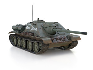 su-85 - kapitan otakar jaros 3D 模型
