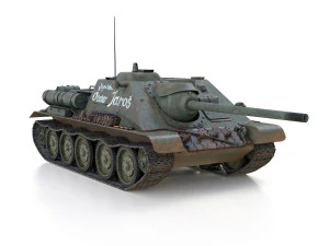 su-85 - kapitan otakar jaros 3D Model