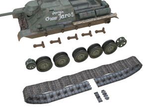 su-85 - kapitan otakar jaros 3D 模型