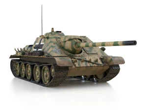 jagdpanzer su-85r - 212 - 23 panzer division 3D Model