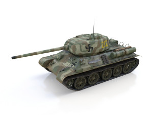 t-34-85 - 212 - finish army Model 3D