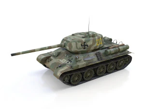 t-34-85 - 212 - finish army 3D Model