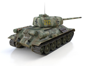 t-34-85 - 212 - finish army Model 3D