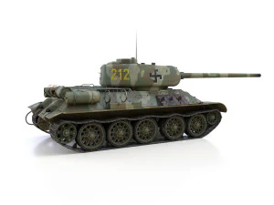t-34-85 - 212 - finish army 3D Model