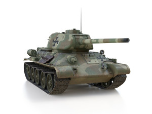 t-34-85 - 212 - finish army Model 3D